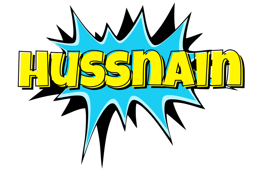 Hussnain amazing logo