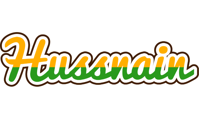 Hussnain banana logo