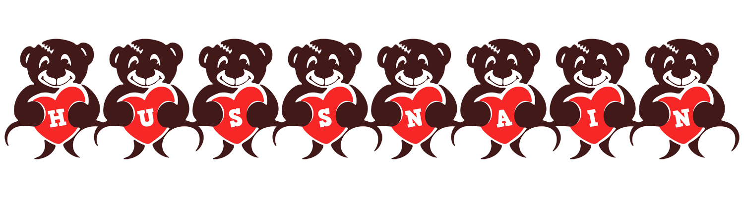 Hussnain bear logo