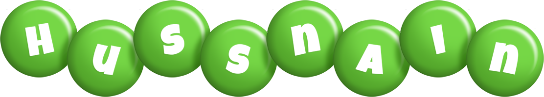 Hussnain candy-green logo