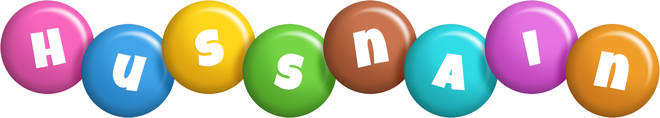 Hussnain candy logo