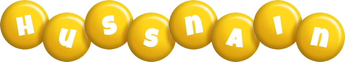 Hussnain candy-yellow logo