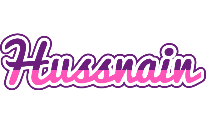 Hussnain cheerful logo
