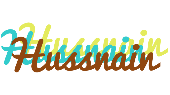 Hussnain cupcake logo