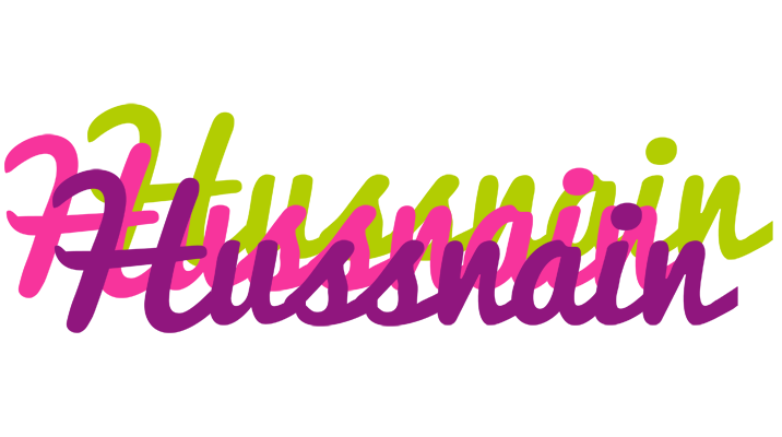 Hussnain flowers logo
