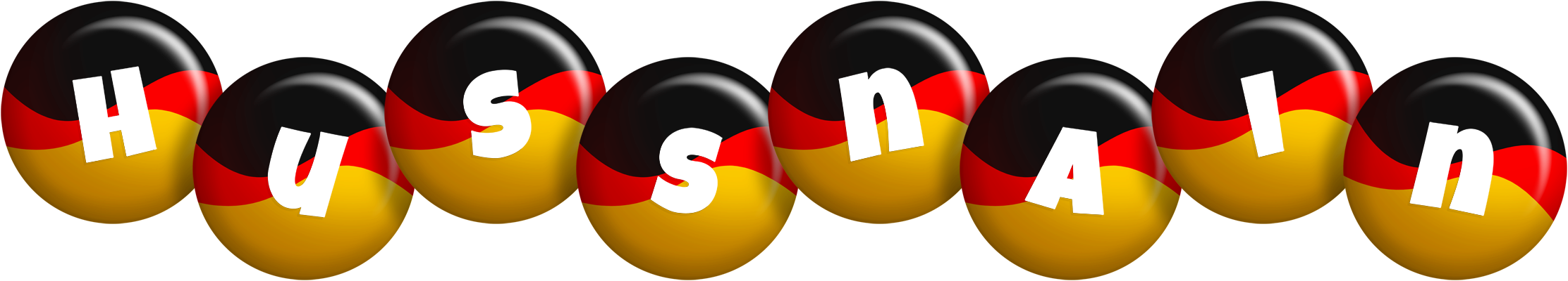 Hussnain german logo