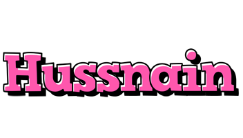 Hussnain girlish logo