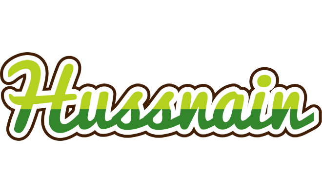 Hussnain golfing logo