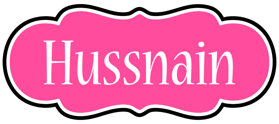 Hussnain invitation logo