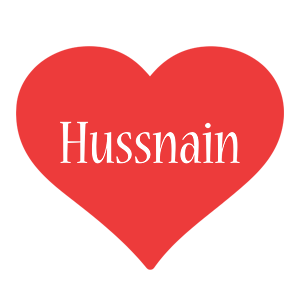 Hussnain love logo