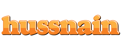 Hussnain orange logo