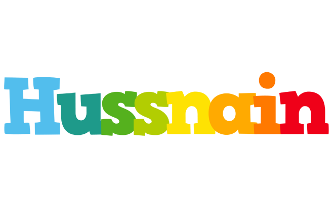 Hussnain rainbows logo