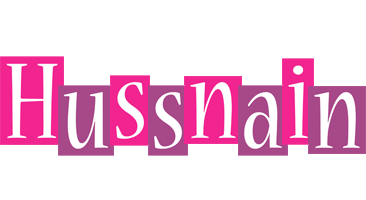 Hussnain whine logo