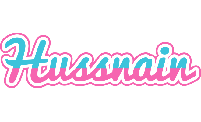 Hussnain woman logo