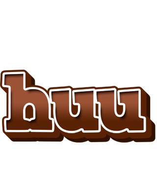 Huu brownie logo