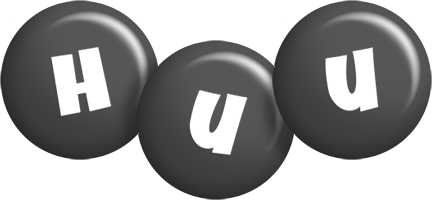 Huu candy-black logo