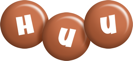 Huu candy-brown logo