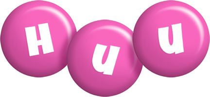 Huu candy-pink logo