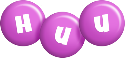 Huu candy-purple logo