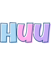 Huu pastel logo