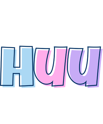Huu pastel logo
