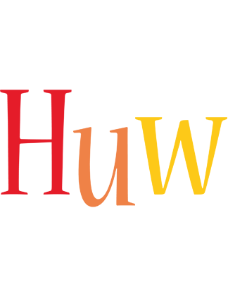 Huw birthday logo