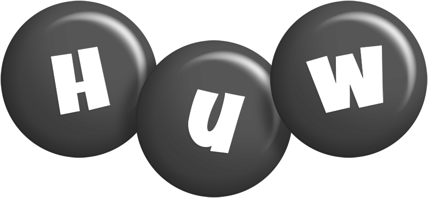 Huw candy-black logo