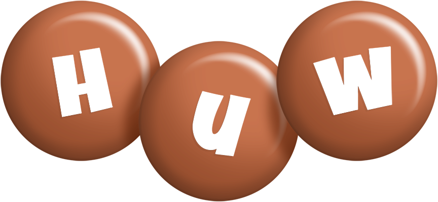 Huw candy-brown logo