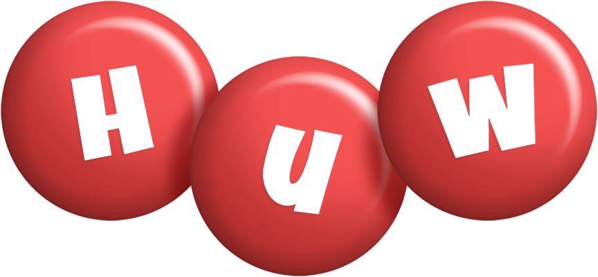 Huw candy-red logo