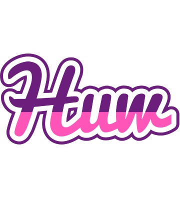 Huw cheerful logo