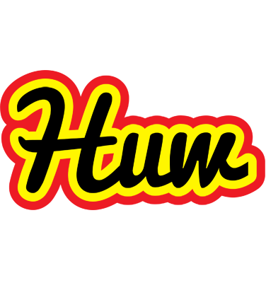 Huw flaming logo