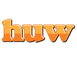 Huw orange logo