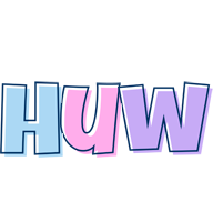 Huw pastel logo