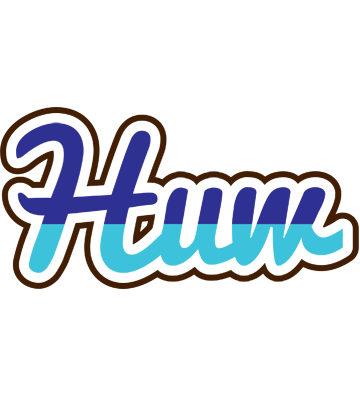 Huw raining logo