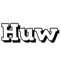 Huw snowing logo