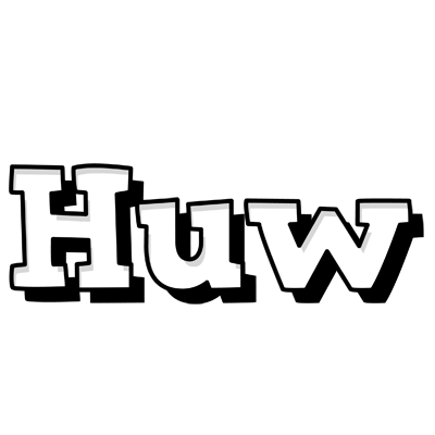 Huw snowing logo
