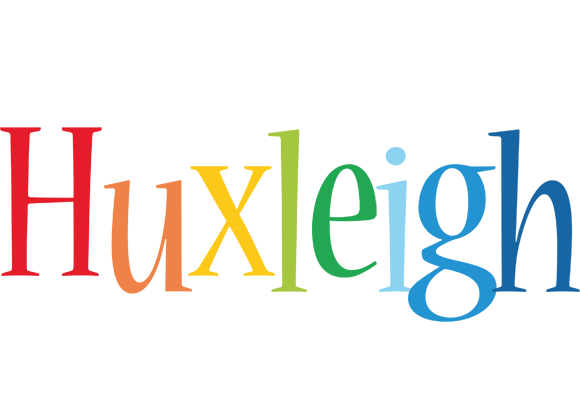 Huxleigh birthday logo