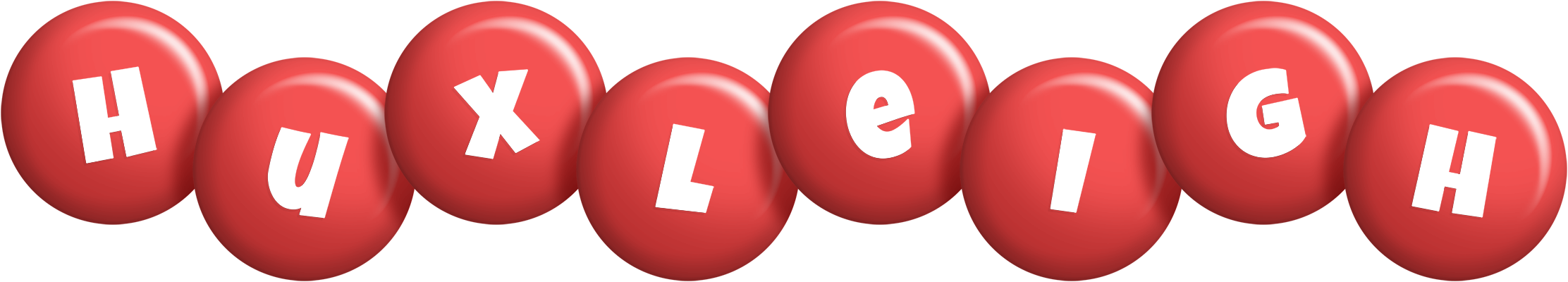 Huxleigh candy-red logo
