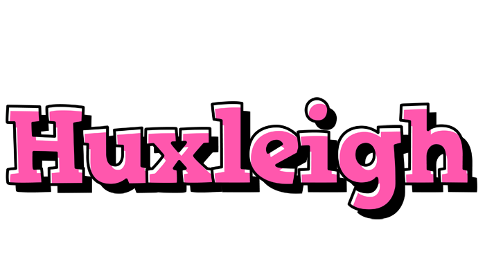 Huxleigh girlish logo