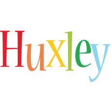 Huxley birthday logo