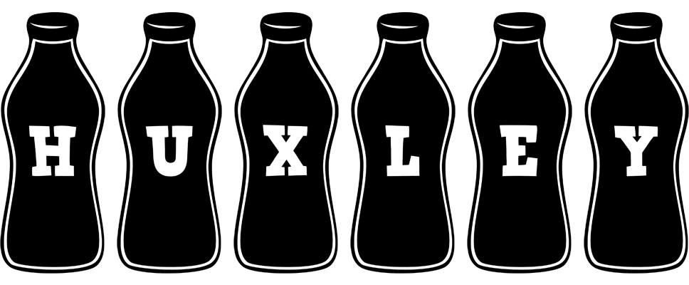 Huxley bottle logo