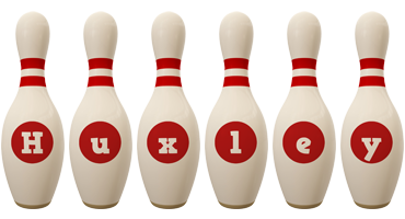 Huxley bowling-pin logo