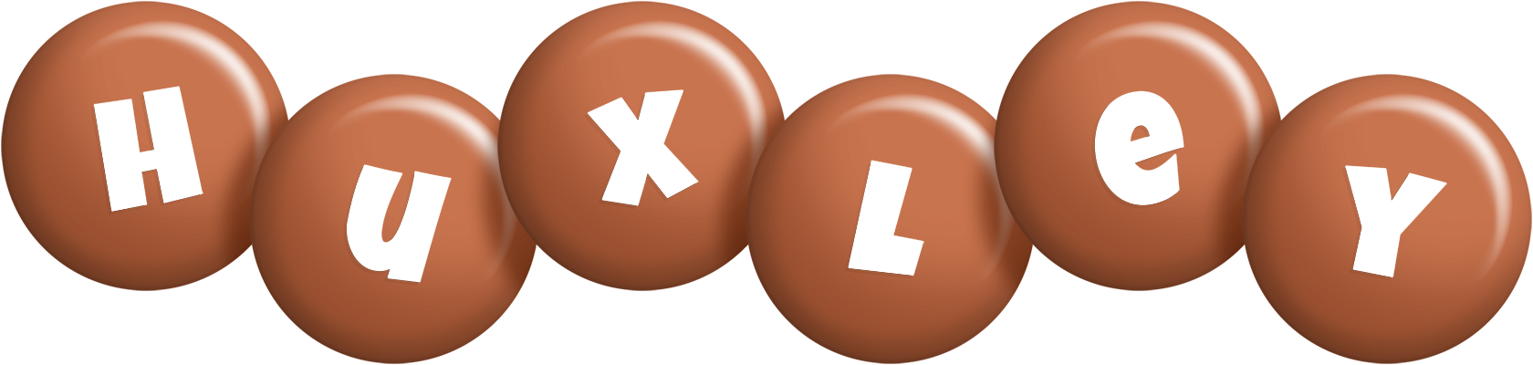 Huxley candy-brown logo