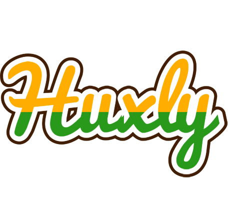 Huxly banana logo