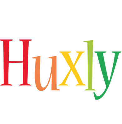Huxly birthday logo