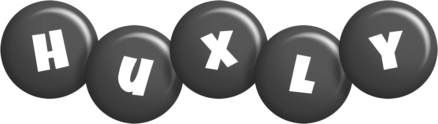 Huxly candy-black logo