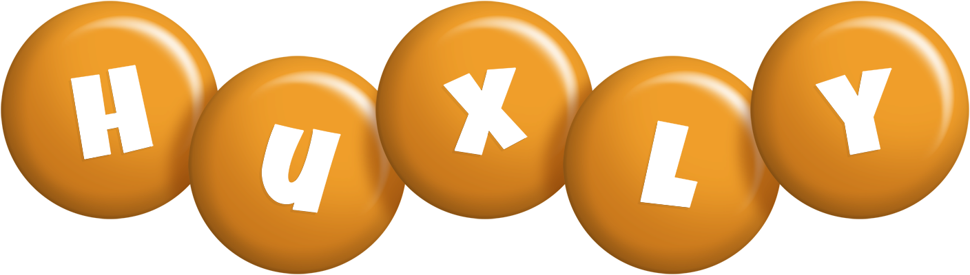 Huxly candy-orange logo