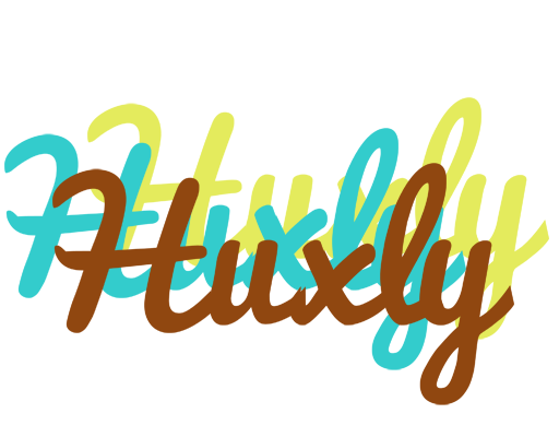 Huxly cupcake logo