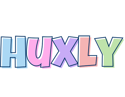 Huxly pastel logo