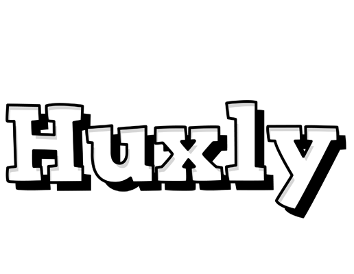 Huxly snowing logo